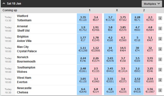 Back and Lay BETFAIR interface